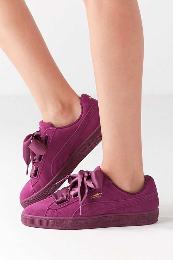 puma heart satin puma heart satin