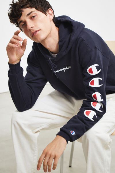 Champion Repeat Eco Hoodie Sweatshirt | Urban Outfitters