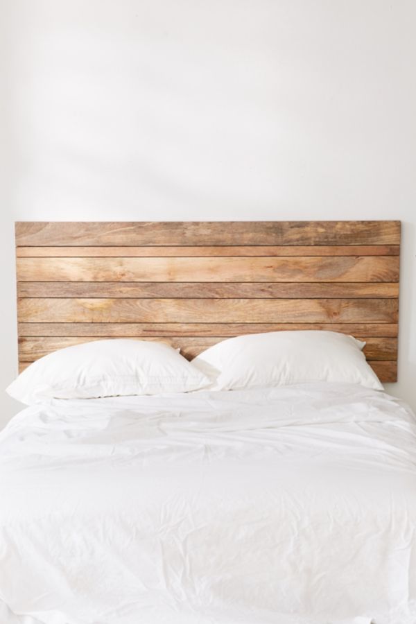 Slatted Wooden Headboard | Urban Outfitters