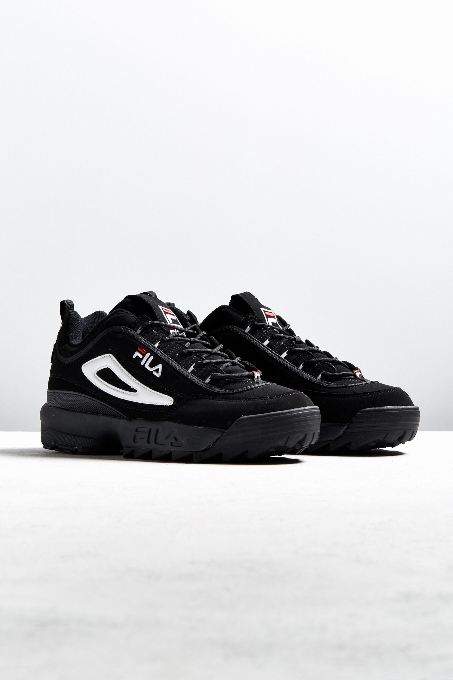 fila disruptor ii triple black