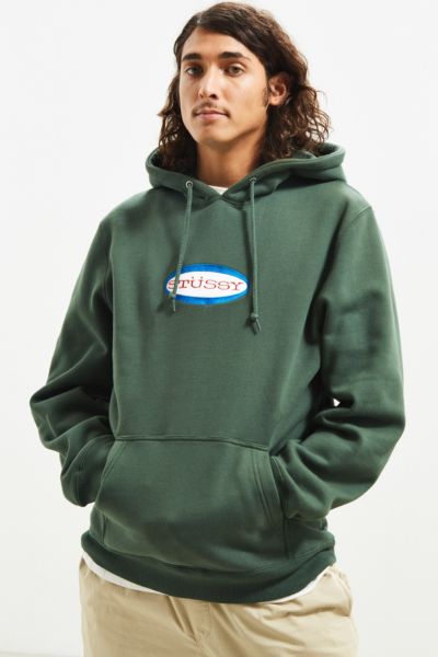 Stussy Oval Embroidered Hoodie Sweatshirt | Urban Outfitters