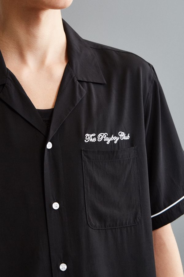 Playboy Rayon Camp Shirt | Urban Outfitters
