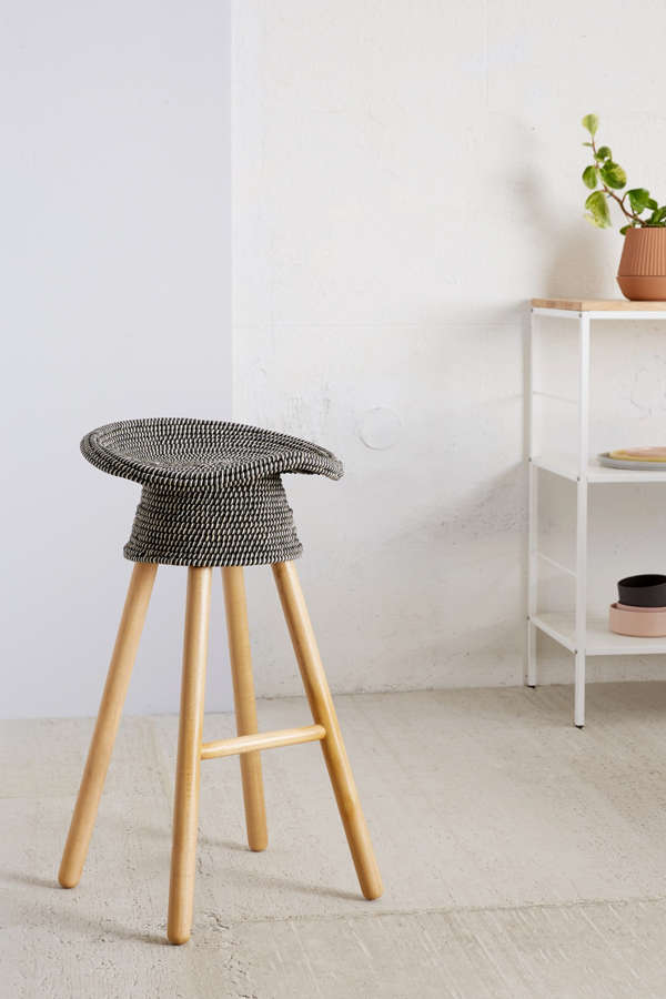 Slide View: 1: Umbra Shift Coiled Stool