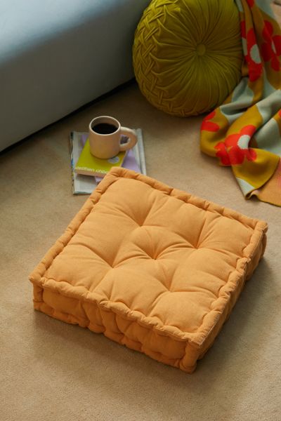 Washed Corduroy Floor Pillow