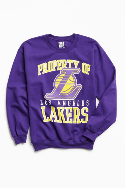 lakers champion sweatshirt