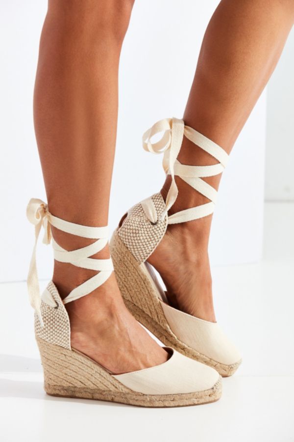 Soludos Linen Espadrille Tall  Wedge  Sandal  Urban Outfitters