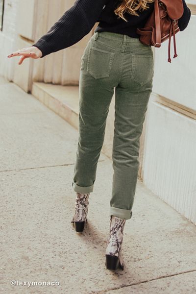 BDG Color Corduroy Mom Pant