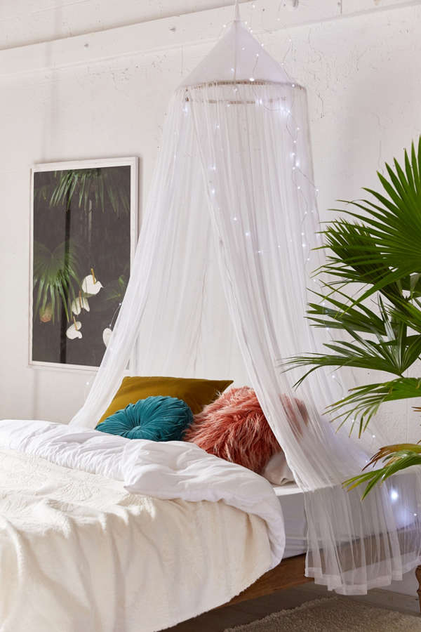 Slide View: 2: Mesh Bed Canopy