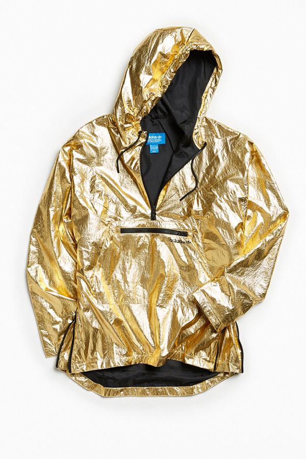 adidas Gold Fontanka Anorak Jacket | Urban Outfitters