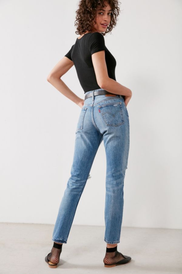 Levis 501 womens skinny jeans old hangouts