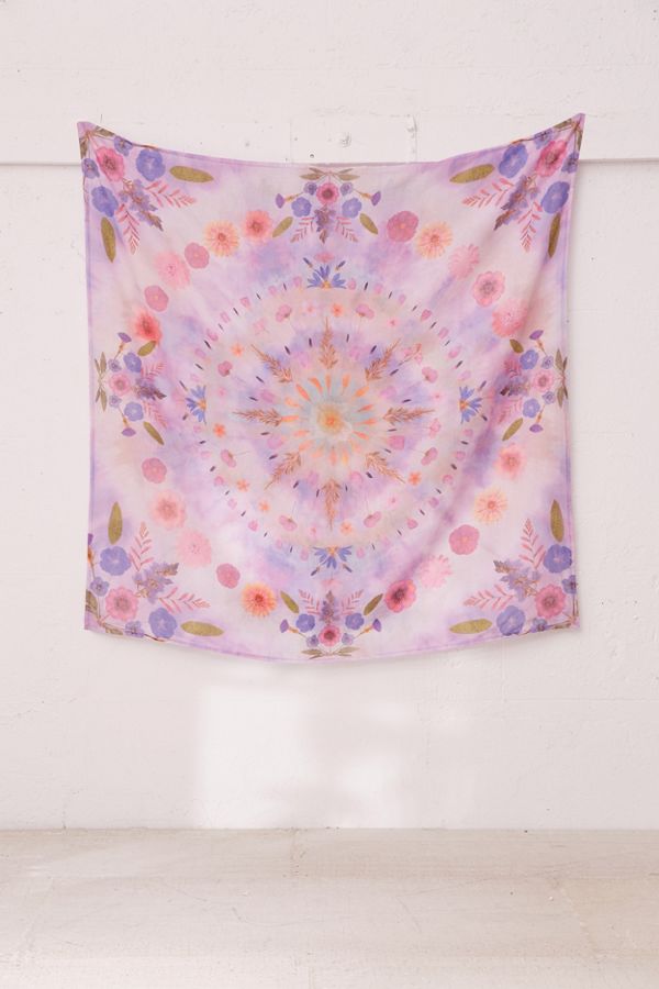 Pressed Floral Tapestry Urban Outfitters
