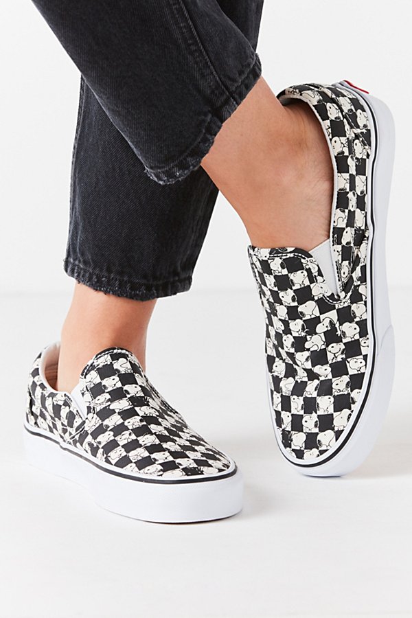Vans X Peanuts Checkerboard Slip-On Sneaker
