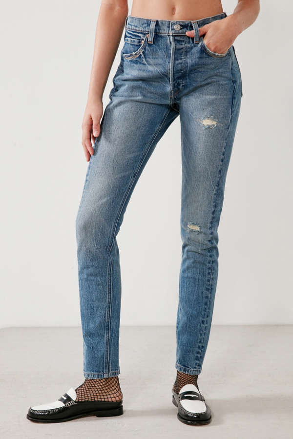 womens levi skinny jeans how to size go up