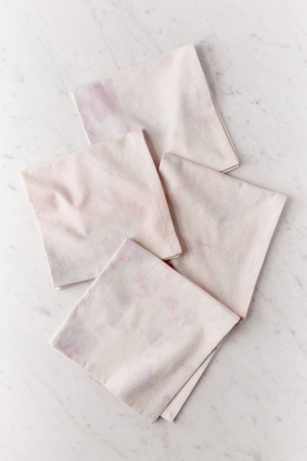 Subtle TieDye Napkin Set Urban Outfitters