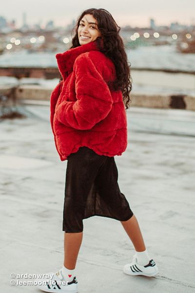 Light Before Dark Teddy Puffer Jacket