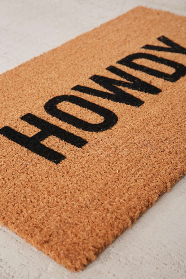 Slide View: 2: Reed Wilson Design Howdy Doormat