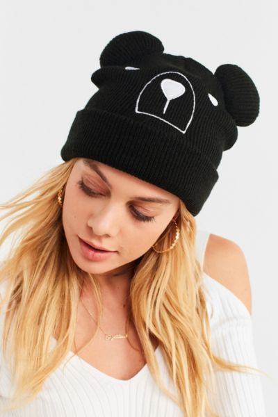 Animal Face Beanie Urban Outfitters