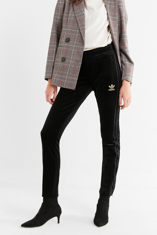 adidas Originals Firebird Velour Jogger Pant Urban Outfitters Canada