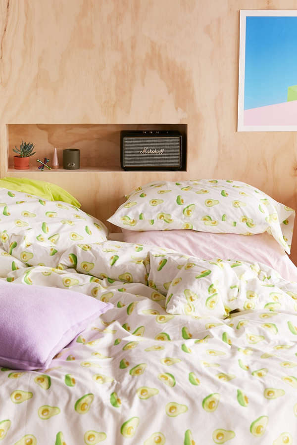 Slide View: 1: Avocado Duvet Cover