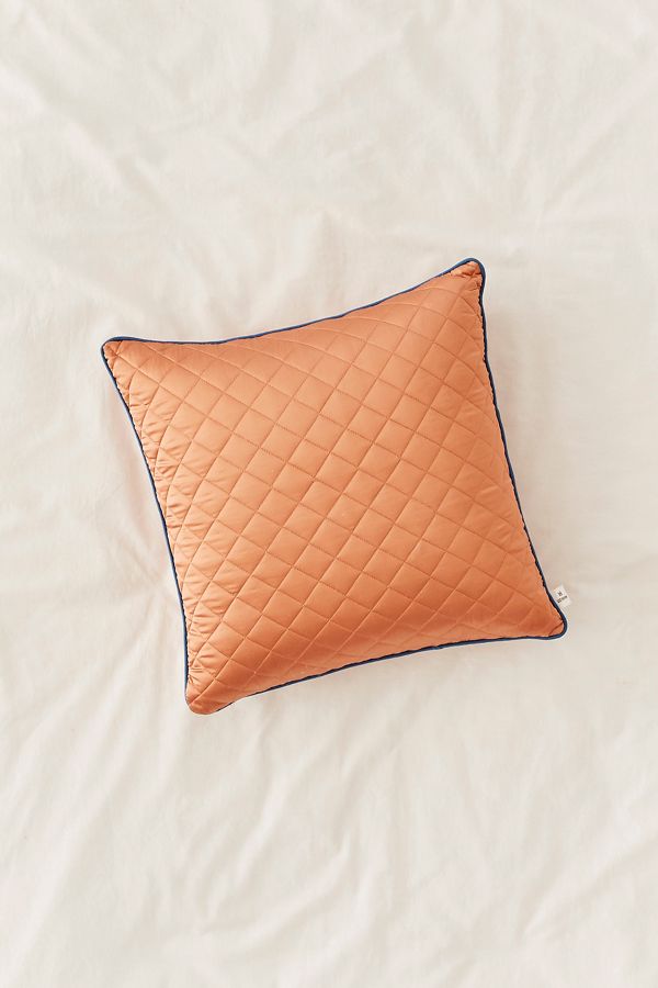 Satin Quilted Pillow Urban Outfitters