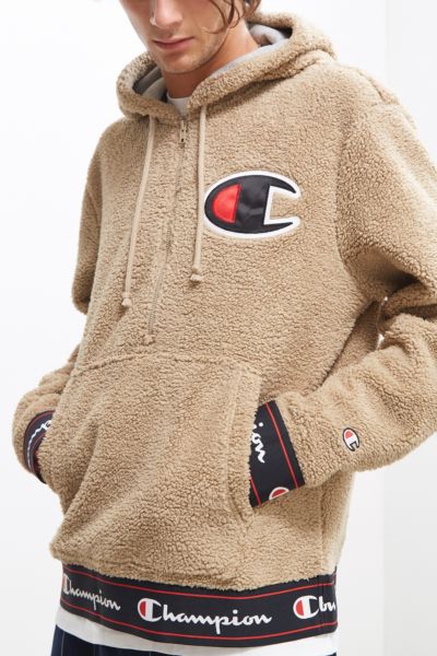 mens tan champion hoodie