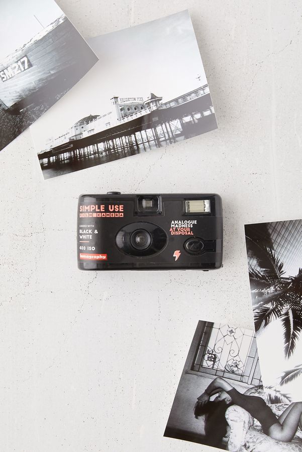 Lomography Simple Use Black + White Film Disposable Camera Urban