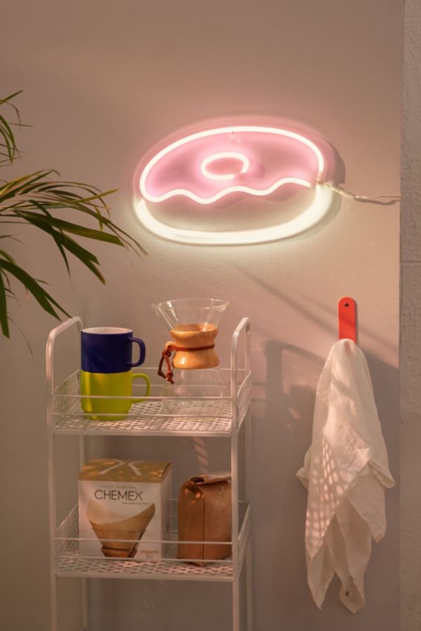 Donut neon sign