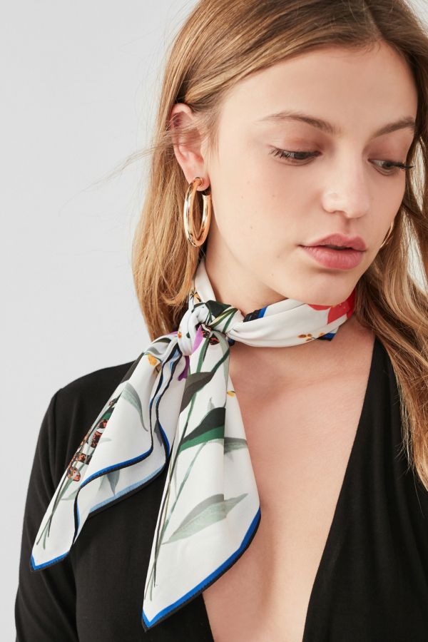 Large Silky Scarf | Urban Outfitters