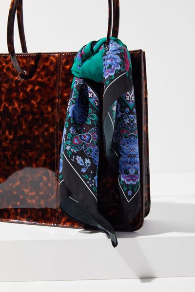 Large Silky Square Scarf