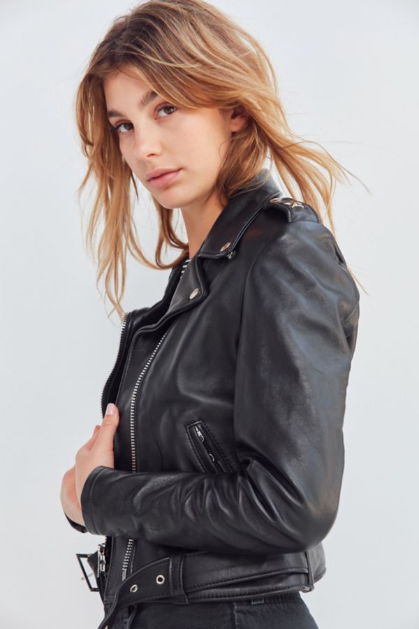 Schott Perfecto Cropped Moto Jacket | Urban Outfitters