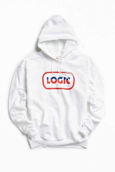 Logic Oval Logo Hoodie Sweatshirt | Urban Outfitters