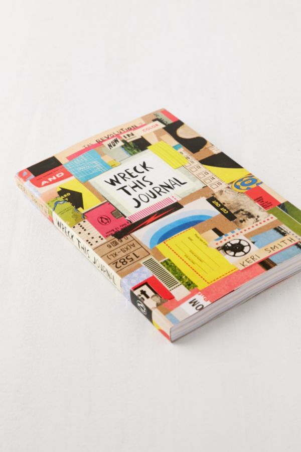 Wreck This Journal: Now in Color By Keri Smith | Urban Outfitters