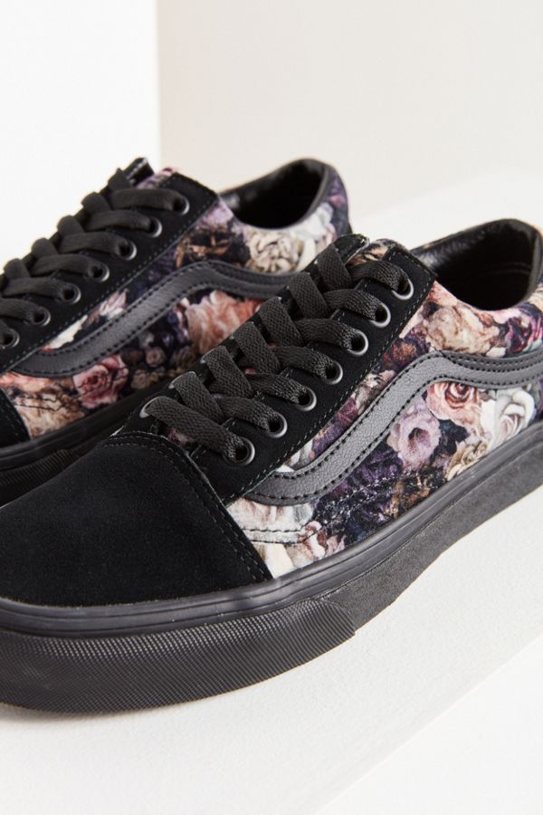 vans old skool flower vans old skool flower
