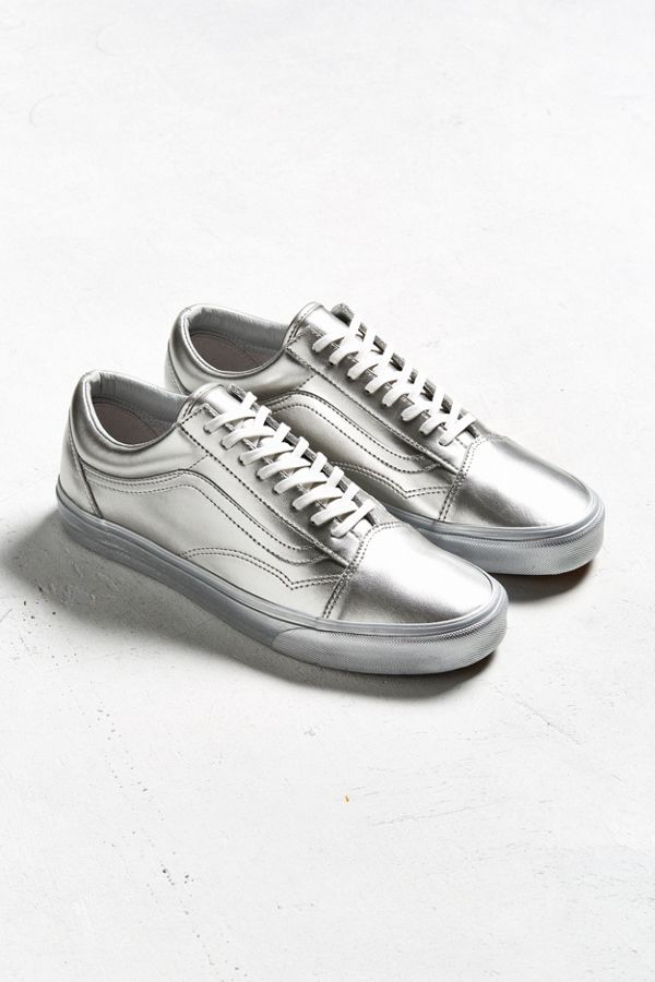vans silver vans silver
