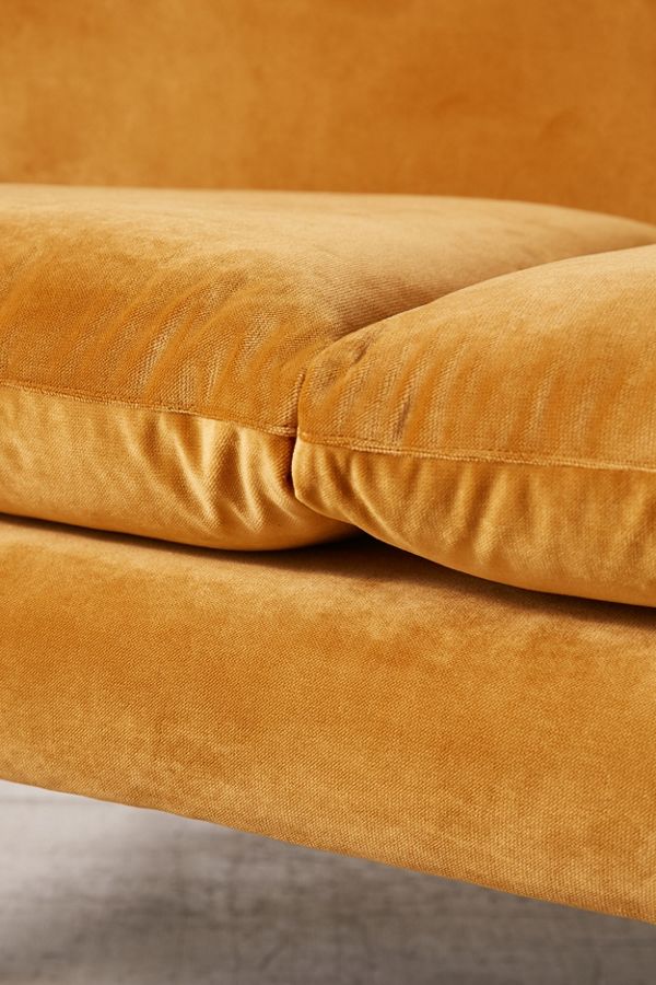 Eleanor Velvet Sofa Urban Outfitters