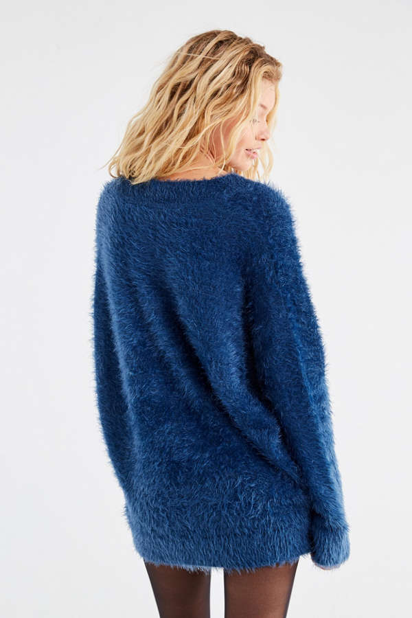 UO Oversized Fuzzy Sweater | Urban Outfitters