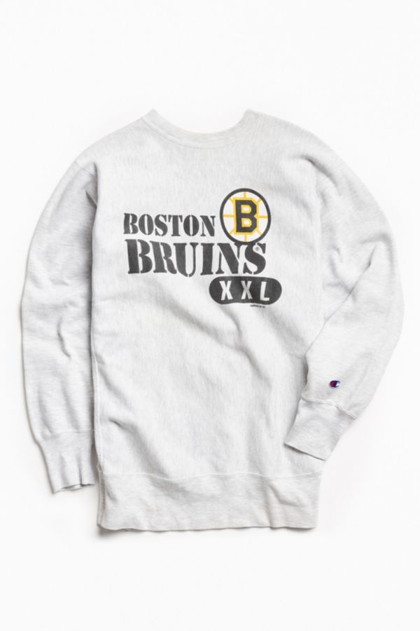 Vintage NHL Boston Bruins Crew Neck Sweatshirt | Urban Outfitters