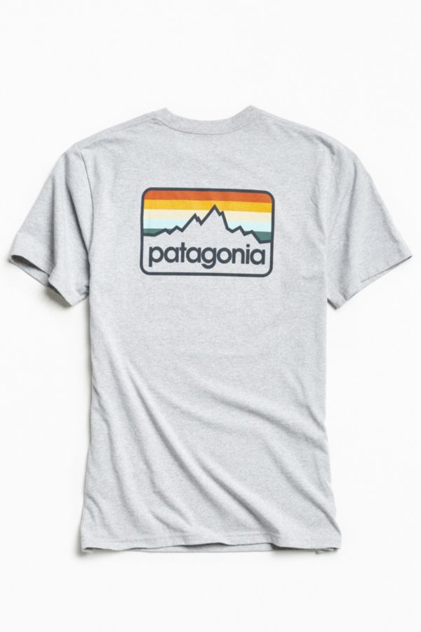 Patagonia Line Logo Badge Tee | Urban Outfitters