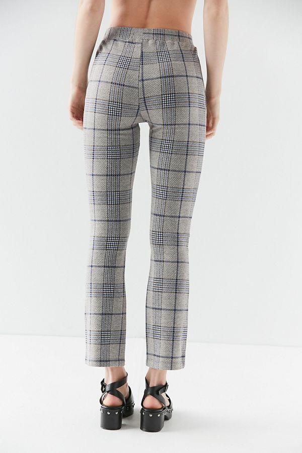 UO Casey Plaid Kick Flare Pant | Urban Outfitters