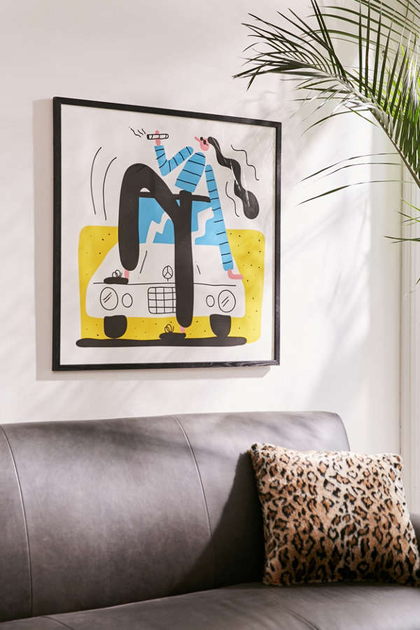 Slide View: 1: Lawrence Slater New Car Art Print
