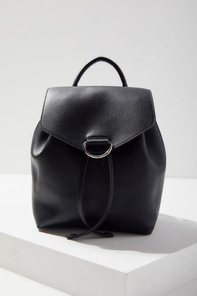 mellie faux leather mini backpack