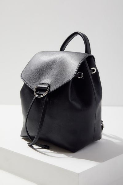 mellie faux leather mini backpack