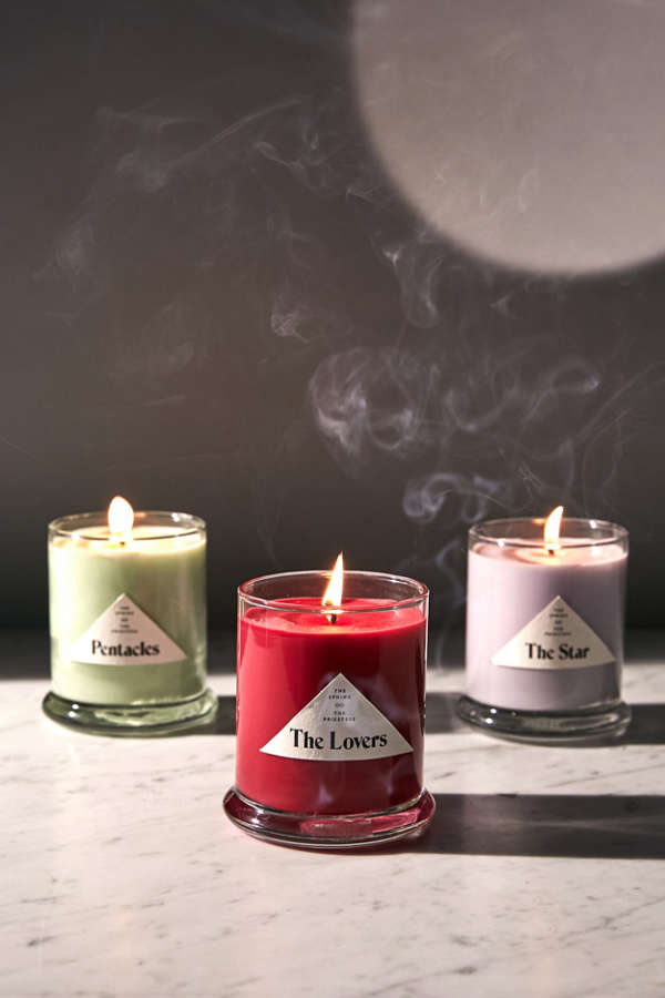 Slide View: 1: The Sphinx And The Priestess Tarot Ritual Soy Candle