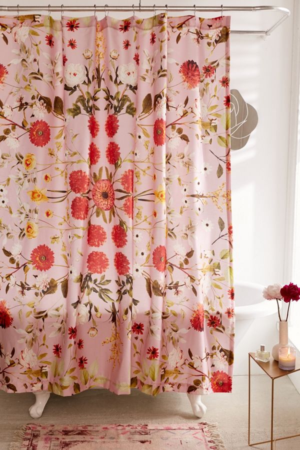 French Style Shower Curtains Add Stylish Texture And Color