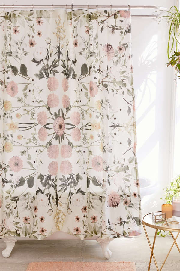 French Style Shower Curtains Add Stylish Texture And Color