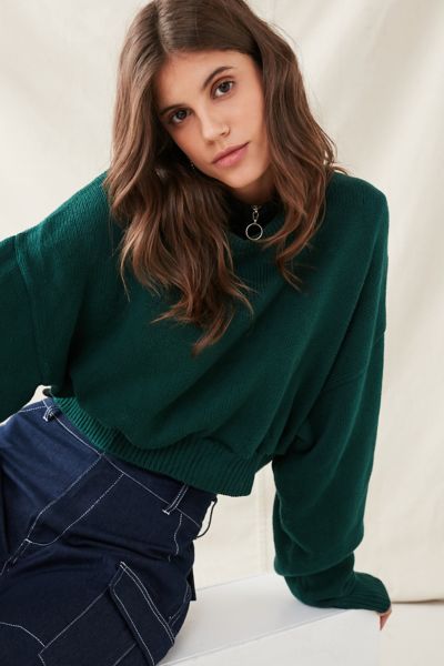 Urban Renewal Recycled Cropped Sweater | Urban Outfitters