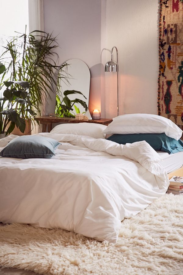Classic Percale Duvet Cover | Urban Outfitters