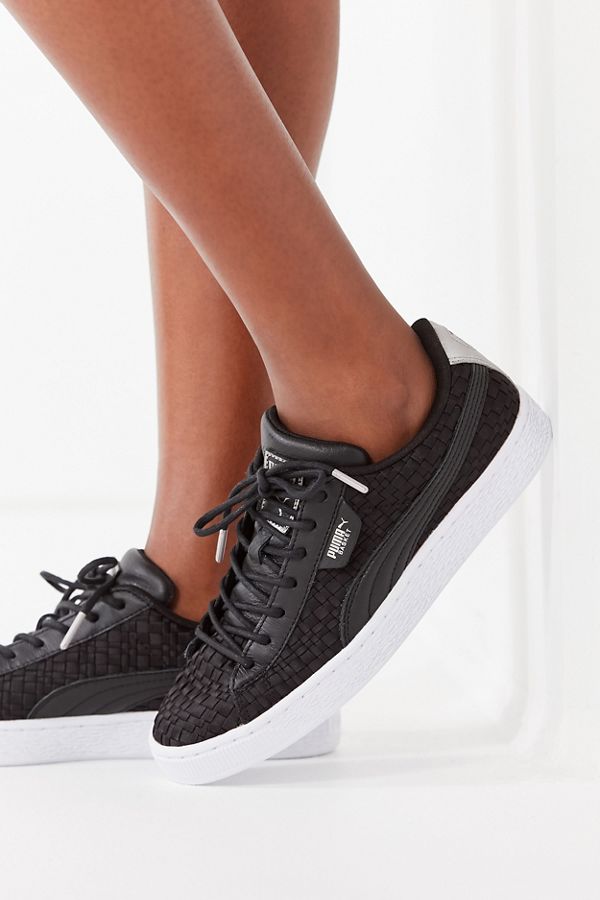 puma basket weave sneakers puma basket weave sneakers