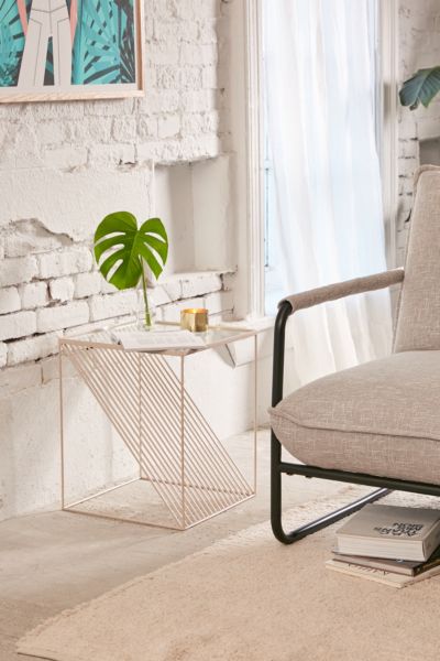 Optic Lines Side Table