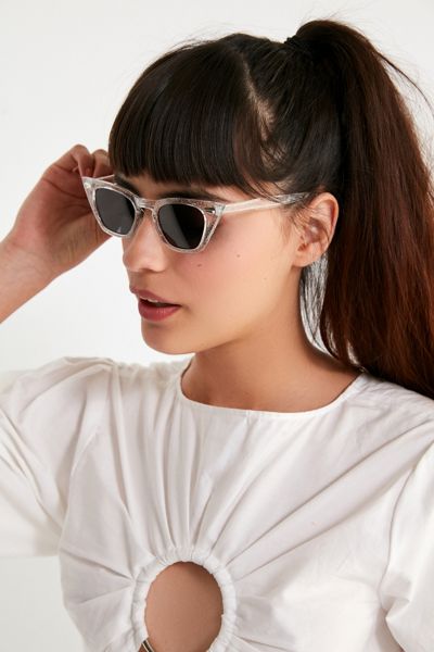 Retro Geo Cat-Eye Sunglasses